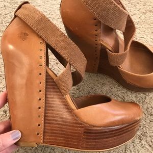 Lucky Brand wedges size 8.5